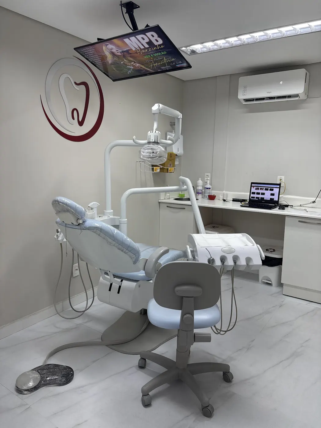 Consultório da Aliança Odontologia preparado para atendimento ao paciente